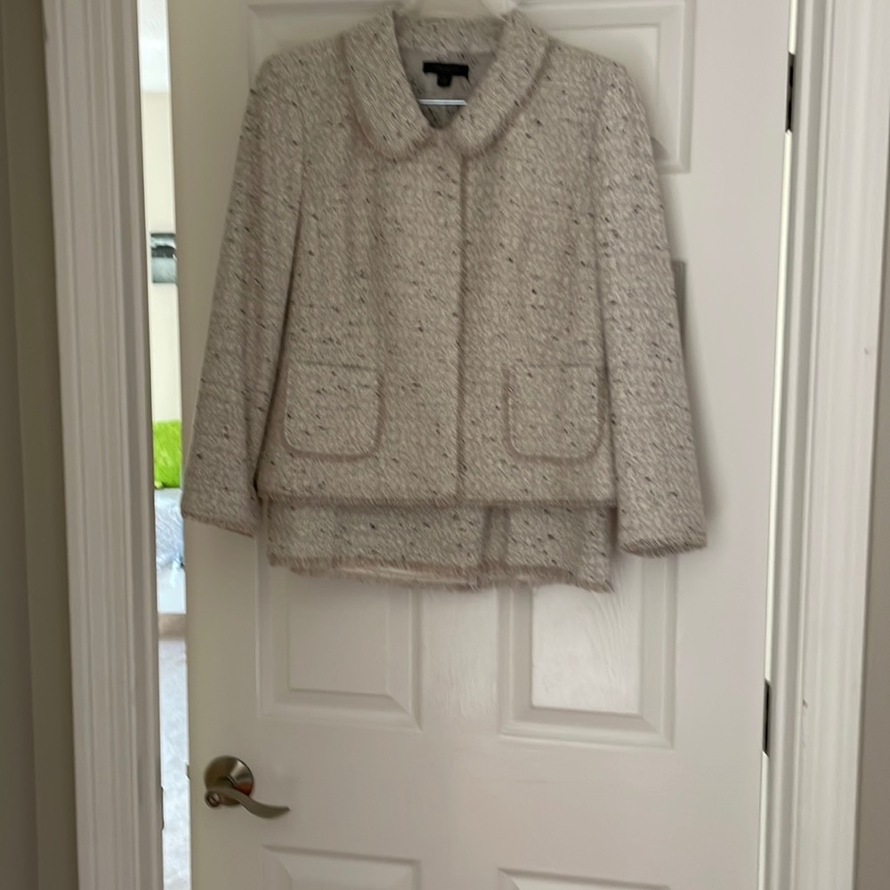 Ann Taylor tweed suit. Size 12